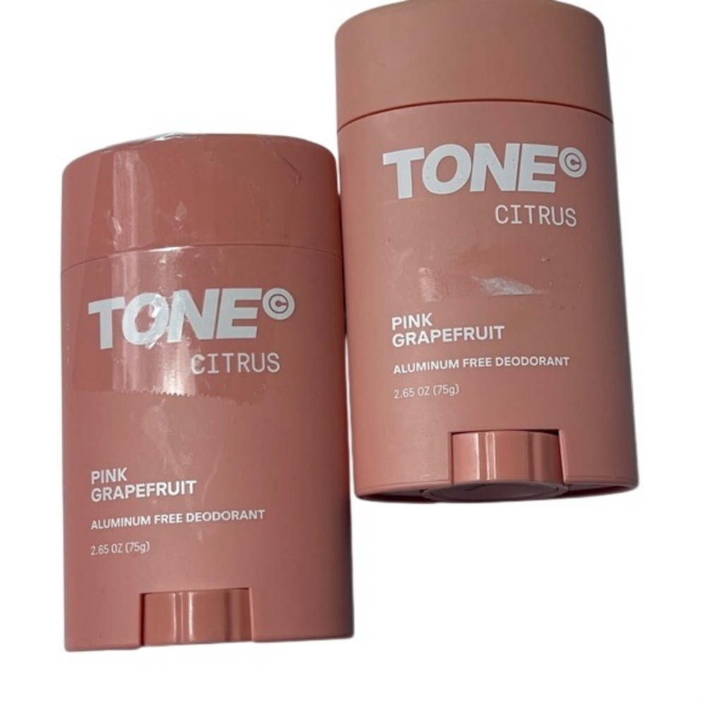 TONE Citrus Pink Grapefruit Aluminum-Free Deodorant Duo